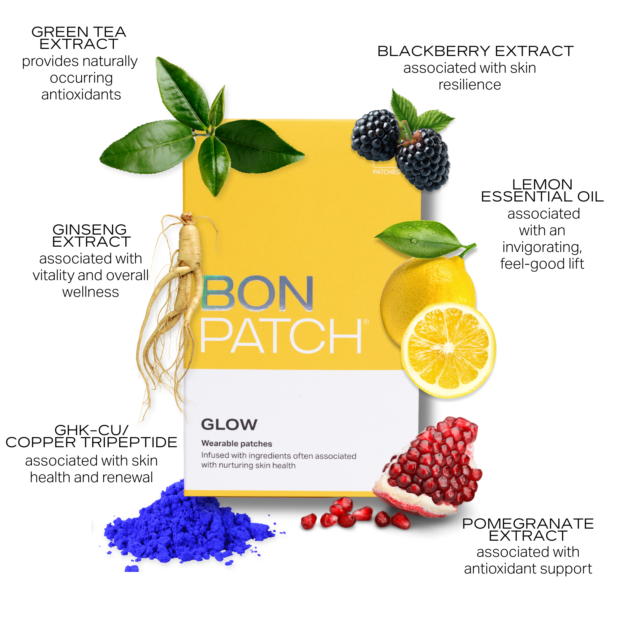 BonPatch GLOW | Radiant skin wellness patch